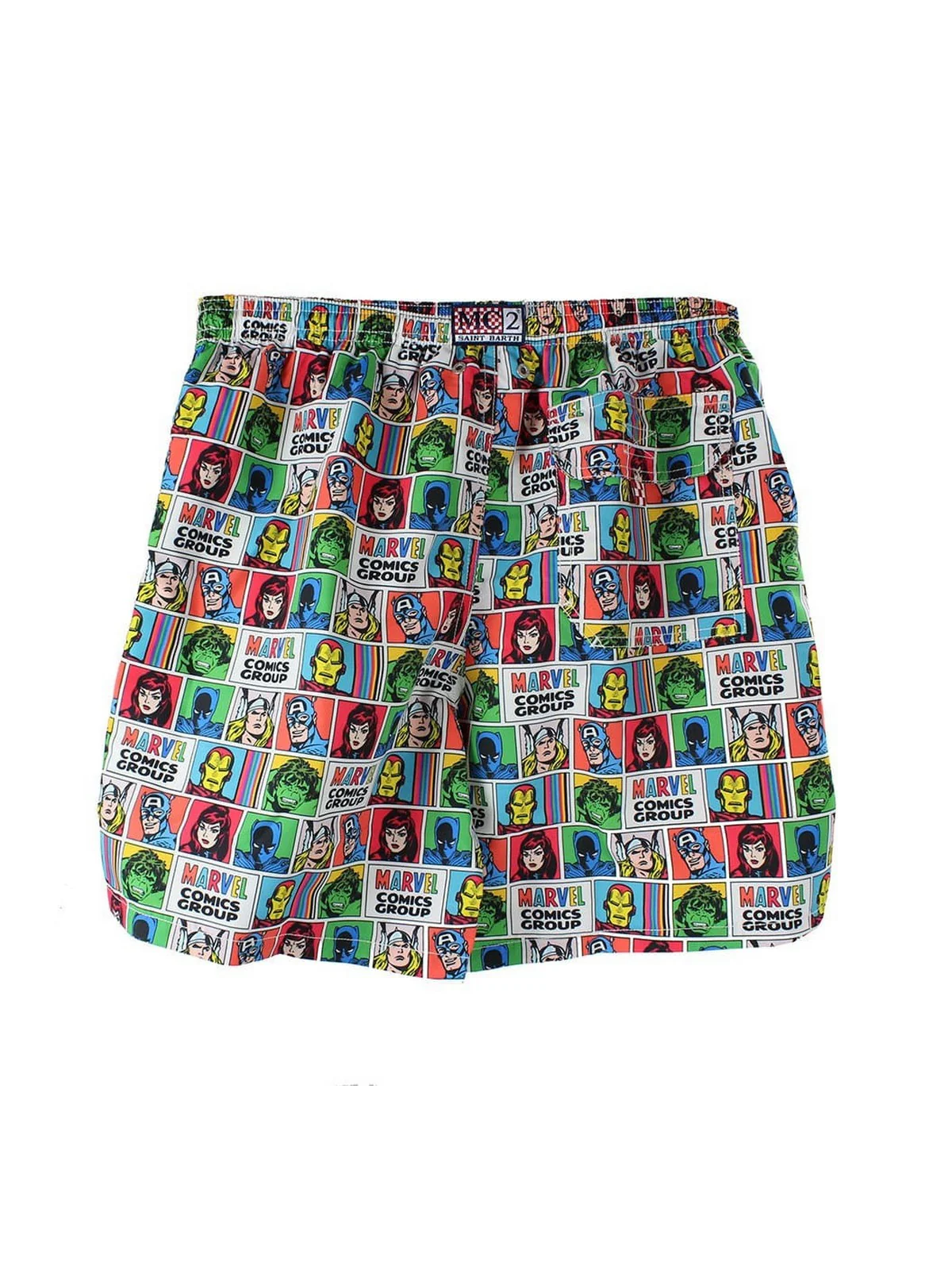 MC2 SAINT BARTH Costume da bagno Uomo  GUSTAVIA 03413H MARVEL TEAM 01 - Image 3