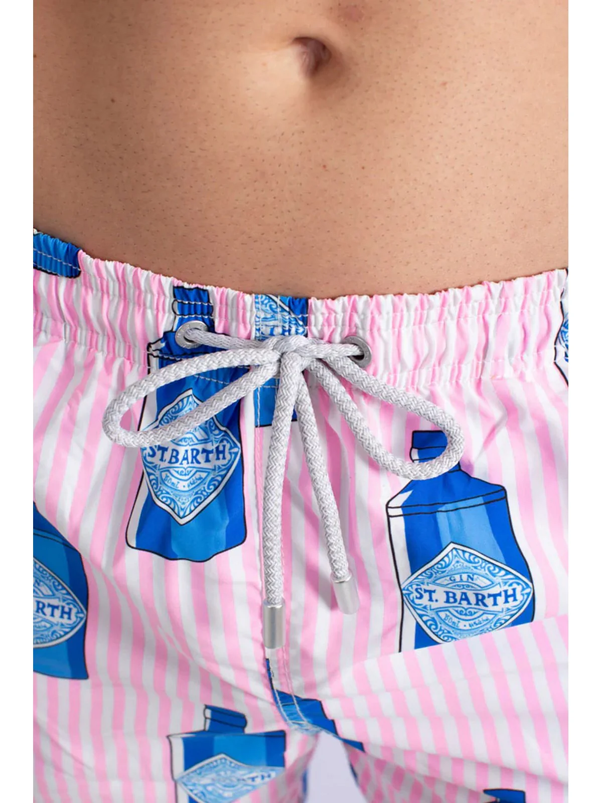 MC2 SAINT BARTH Costume da bagno Uomo  GUSTAVIA 03758F Rosa - Image 7