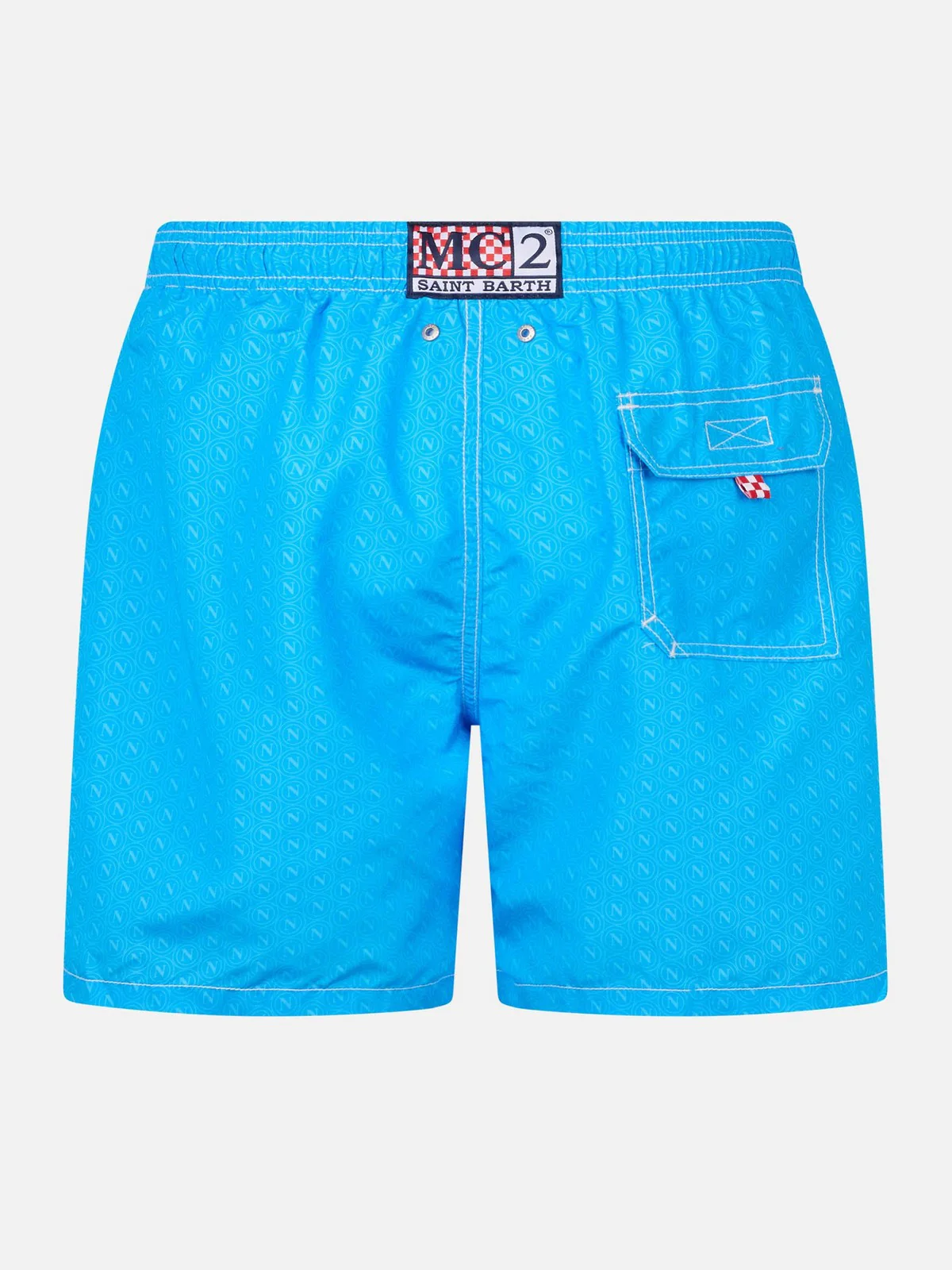 MC2 SAINT BARTH Costume da bagno Uomo  GUSTAVIA 04845H Blu - Image 2