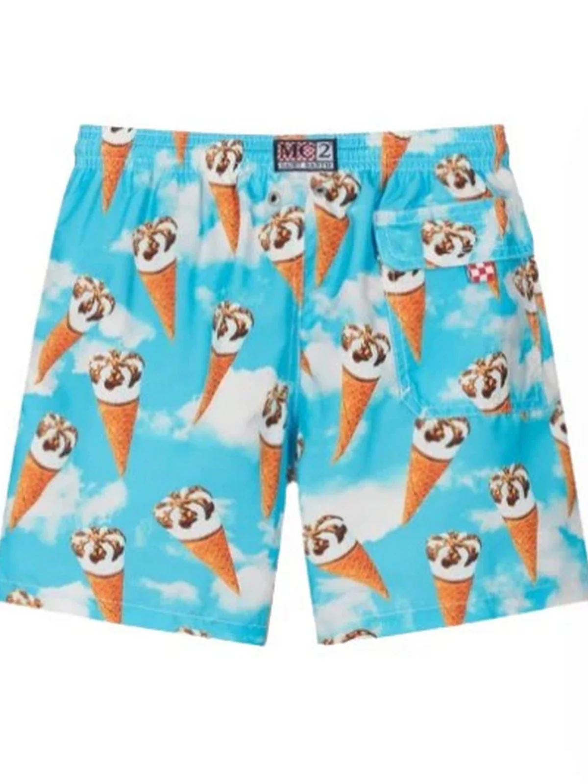 MC2 SAINT BARTH Costume da bagno Uomo  GUSTAVIA 05598H Blu - Image 2