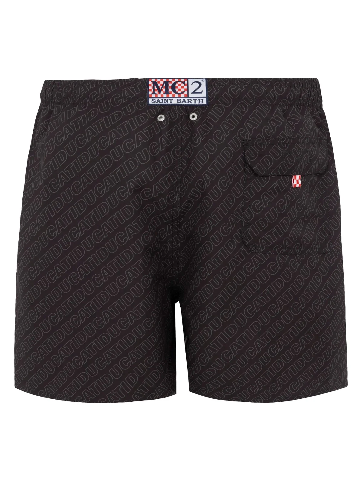 MC2 SAINT BARTH Costume da bagno Uomo  GUSTAVIA 05683H Nero - Image 2