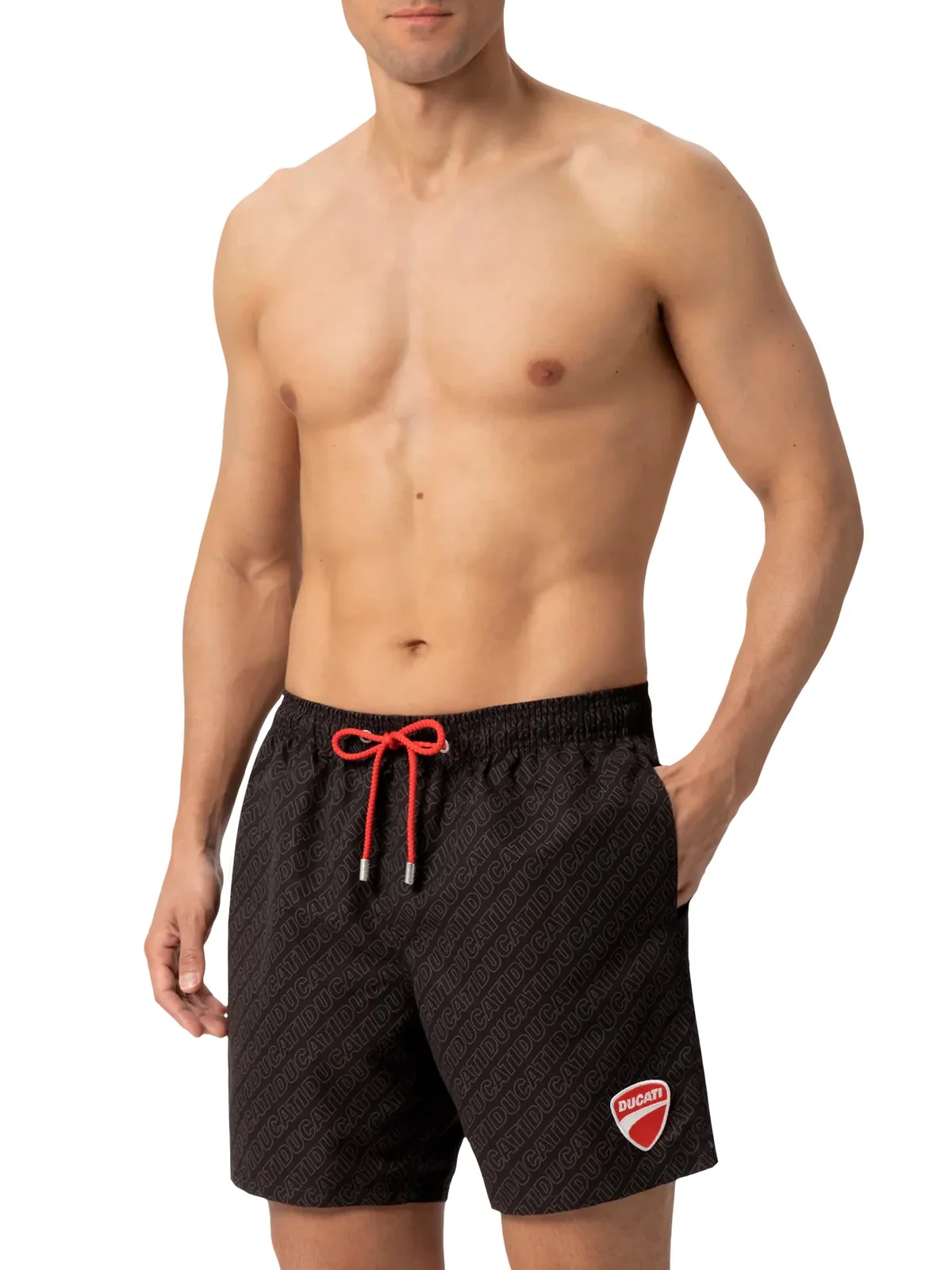 MC2 SAINT BARTH Costume da bagno Uomo  GUSTAVIA 05683H Nero - Image 3