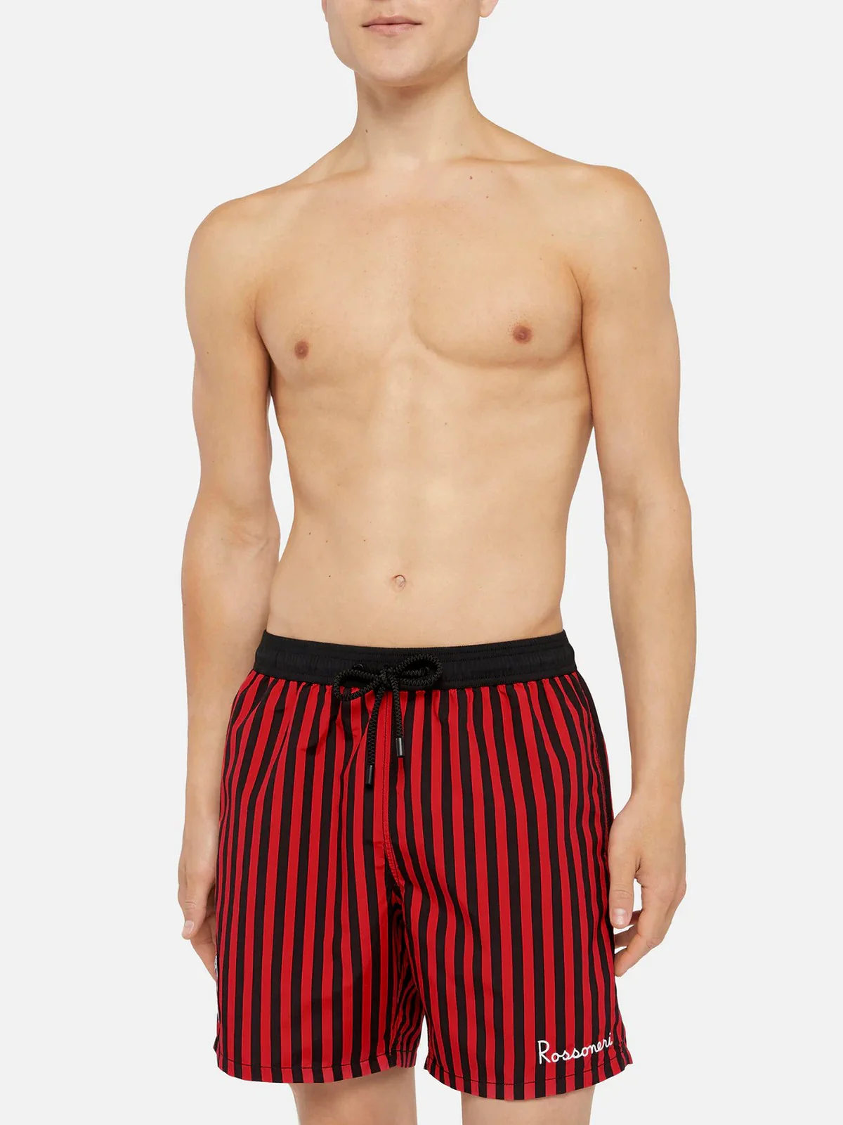 MC2 SAINT BARTH Costume da bagno Uomo  GUSTAVIA 07456L MILAN STRIPES ROSSONERI 41 PT - Image 2