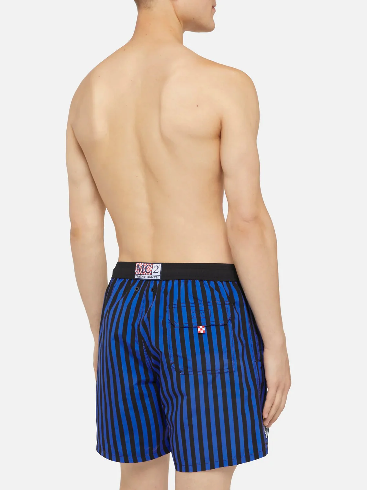 MC2 SAINT BARTH Costume da bagno Uomo  GUSTAVIA 07457L INTER STRIPES 61 PT - Image 4
