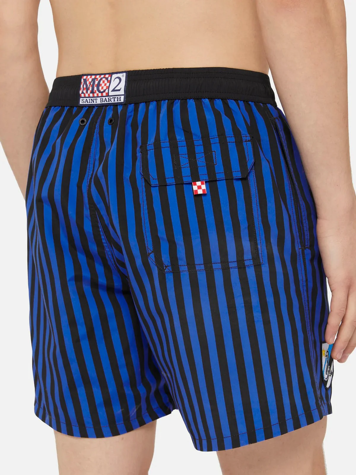 MC2 SAINT BARTH Costume da bagno Uomo  GUSTAVIA 07457L INTER STRIPES 61 PT - Image 5