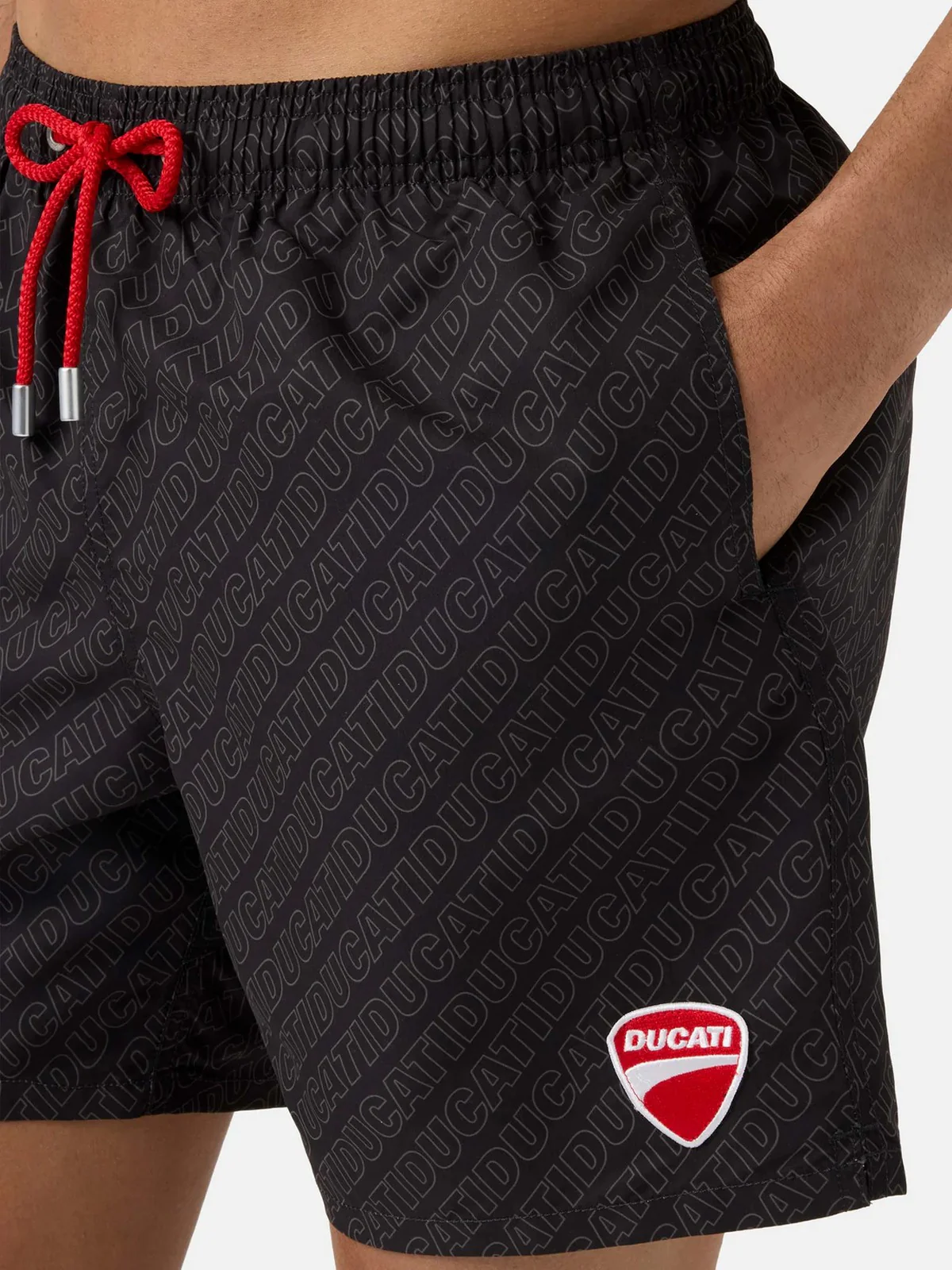 MC2 SAINT BARTH Costume da bagno Uomo  GUSTAVIA 08355L DUCATI MECCANICA 00 PT - Image 3