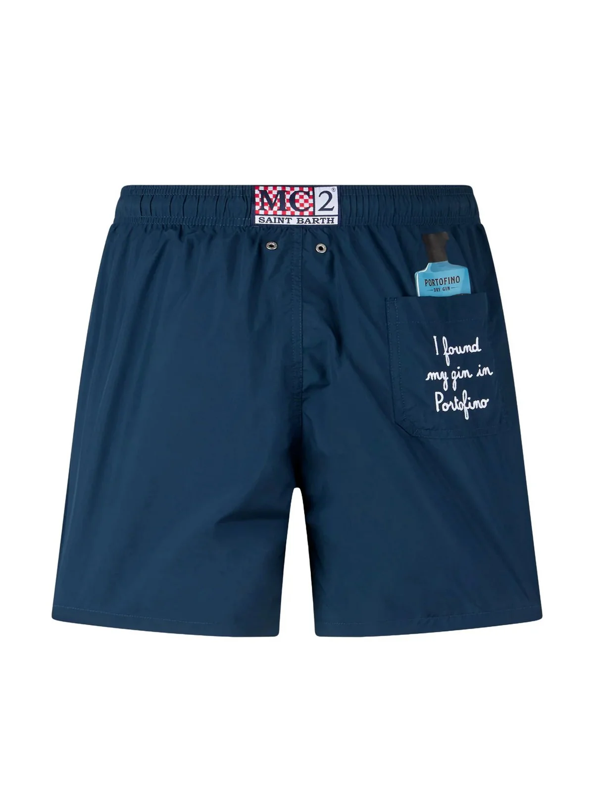 MC2 SAINT BARTH Costume da bagno Uomo  GUSTAVIA EMBROIDERY 05688H PORTOFINO DRY GIN 61 EMB - Image 2