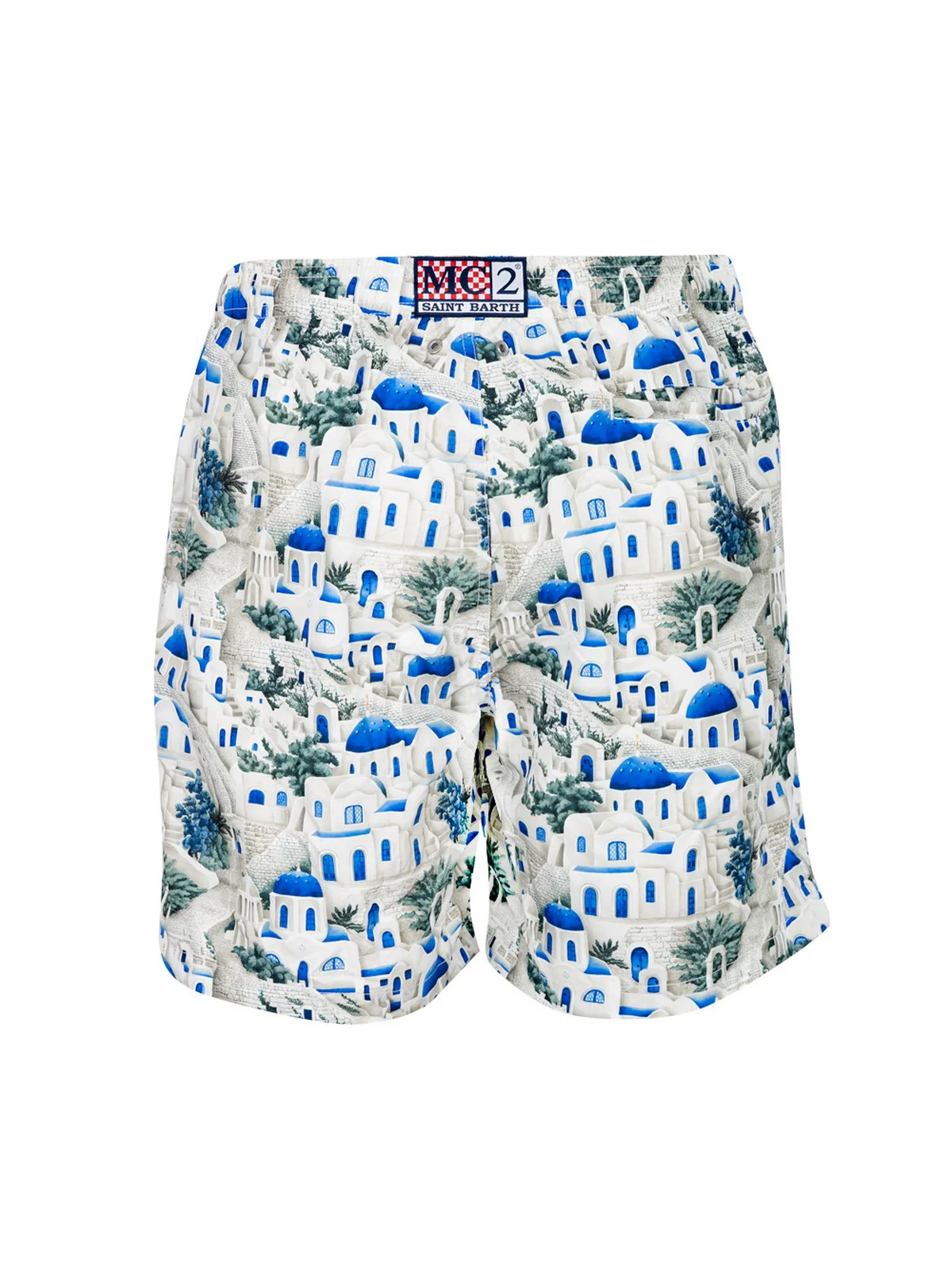 MC2 SAINT BARTH Costume da bagno Uomo LIGHTING 02860H RD GREEK LANDSCAPE 10 - Image 2