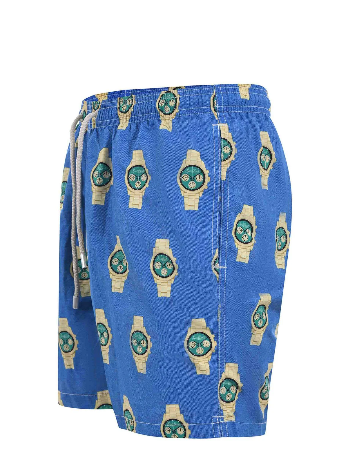 MC2 SAINT BARTH Costume da bagno Uomo  LIGHTING 03653F Blu - Image 2