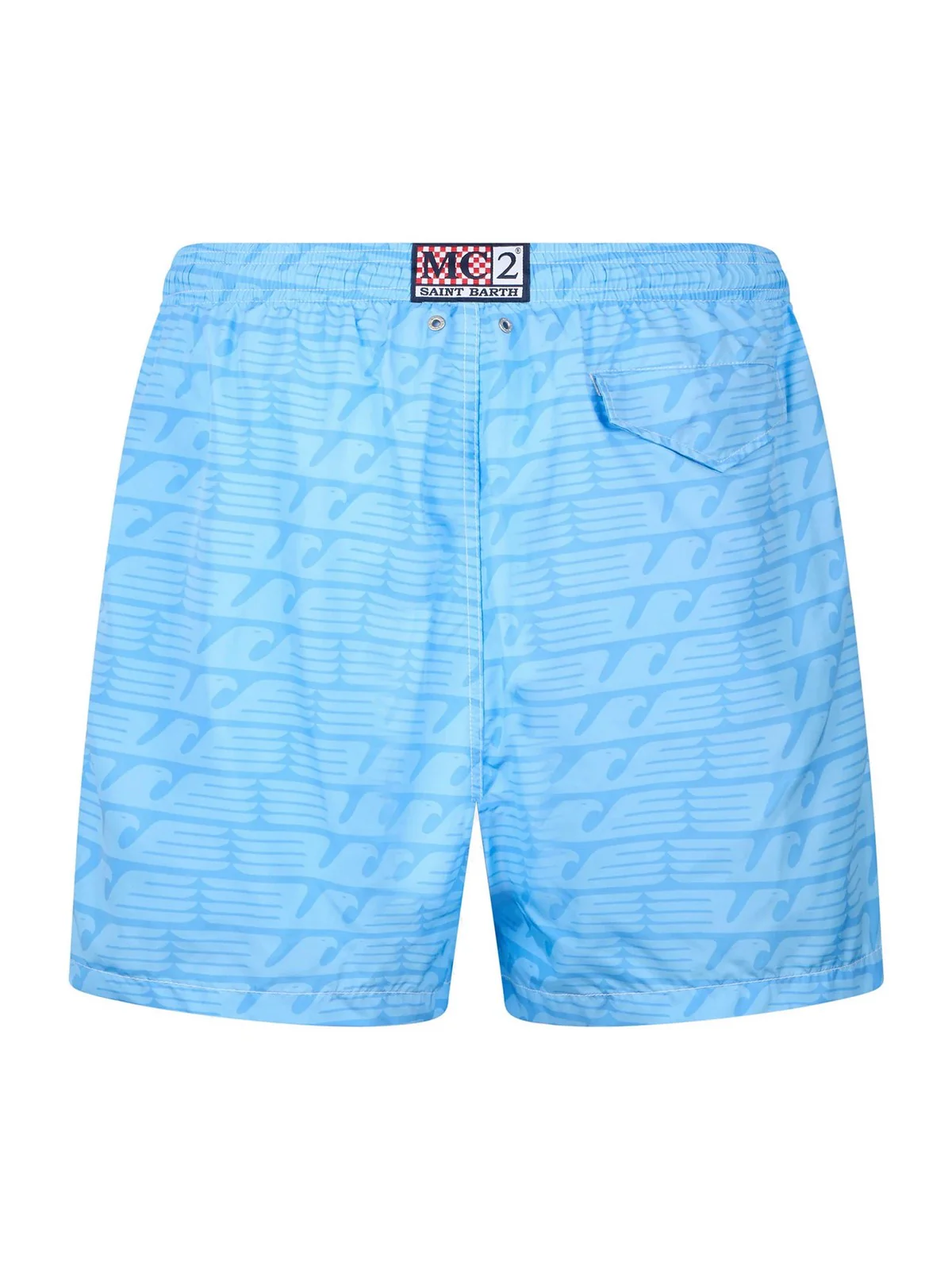 MC2 SAINT BARTH Costume da bagno Uomo  LIGHTING 04846H Blu - Image 2