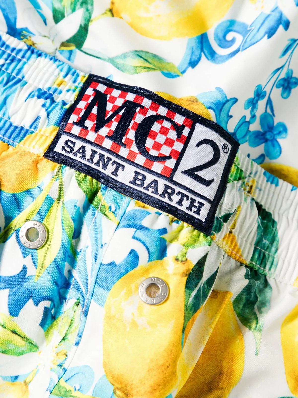 MC2 SAINT BARTH Costume da bagno Uomo  LIGHTING 70 03597F Bianco - Image 3
