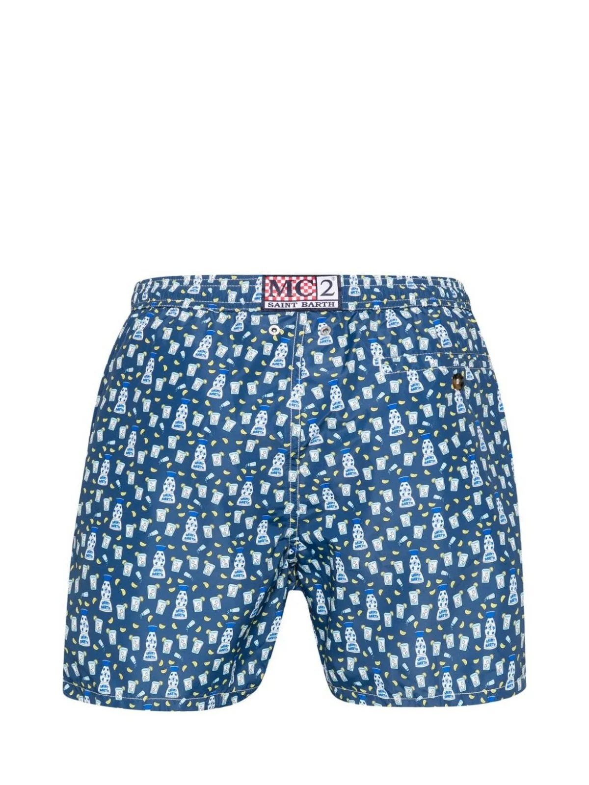 MC2 SAINT BARTH Costume da bagno Uomo  LIGHTING MICRO FANTASY 00118F Blu - Image 2