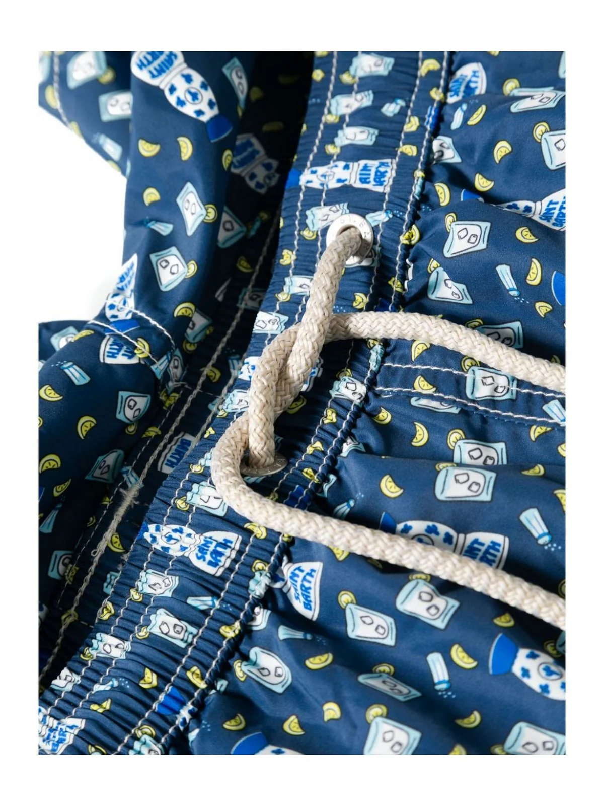 MC2 SAINT BARTH Costume da bagno Uomo  LIGHTING MICRO FANTASY 00118F Blu - Image 3