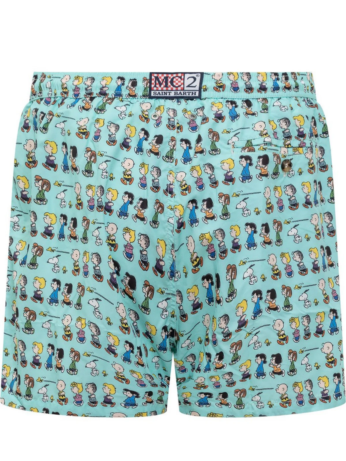 MC2 SAINT BARTH Costume da bagno Uomo  LIGHTING MICRO FANTASY 00714F Turchese - Image 2
