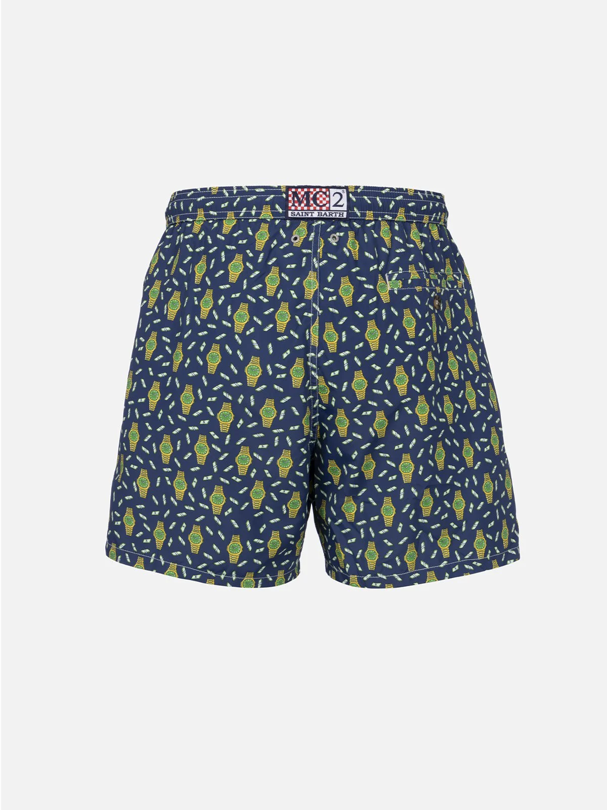 MC2 SAINT BARTH Costume da bagno Uomo LIGHTING MICRO FANTASY 00992F Blu - Image 2
