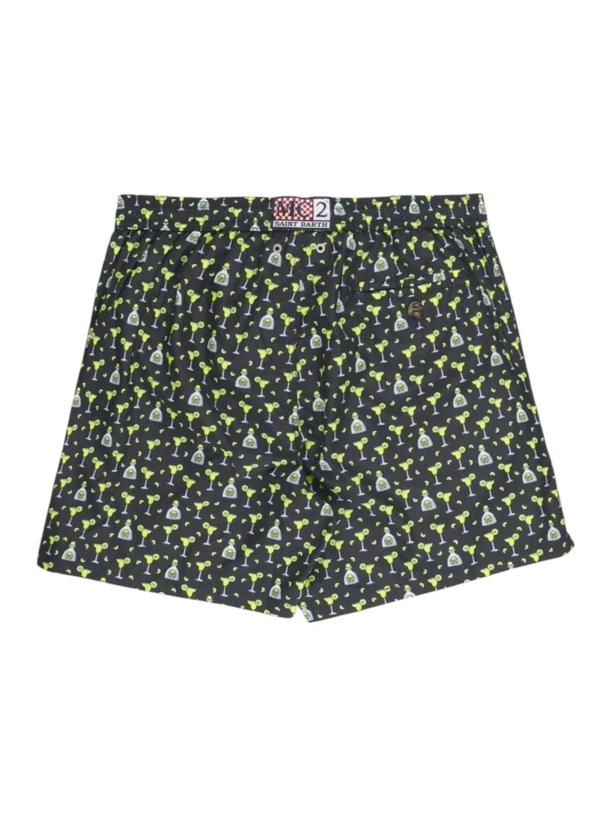 MC2 SAINT BARTH Costume da bagno Uomo  LIGHTING MICRO FANTASY 01774H LIME MARGARITA 00 - Image 2