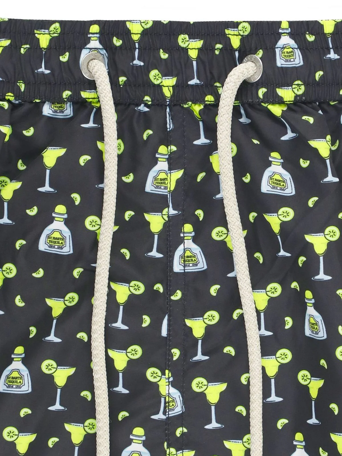 MC2 SAINT BARTH Costume da bagno Uomo  LIGHTING MICRO FANTASY 01774H LIME MARGARITA 00 - Image 3