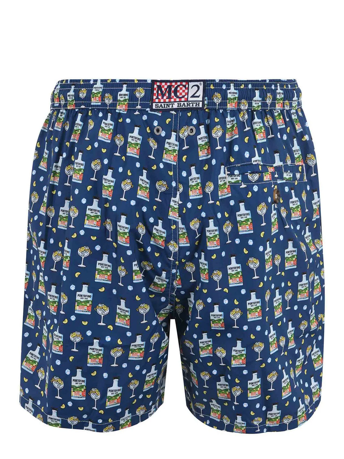 MC2 SAINT BARTH Costume da bagno Uomo  LIGHTING MICRO FANTASY 04272F Blu - Image 3