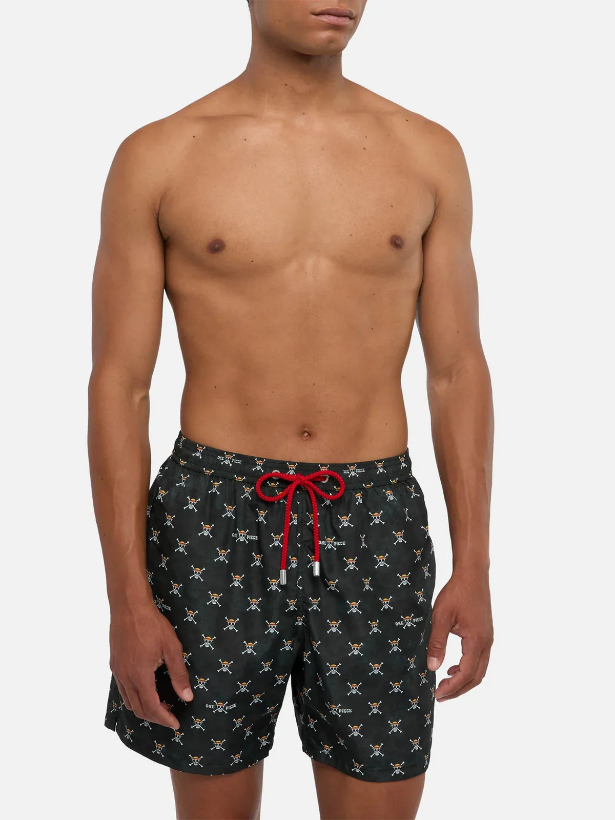 MC2 SAINT BARTH Costume da bagno Uomo  LIGHTING MICRO FANTASY 04494H ONE PIECE SKULL 00 - Image 3