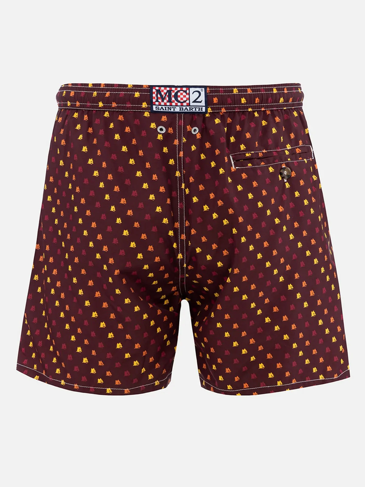 MC2 SAINT BARTH Costume da bagno Uomo  LIGHTING MICRO FANTASY 04836H Rosso - Image 2