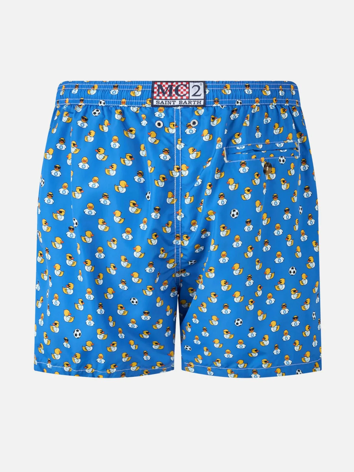 MC2 SAINT BARTH Costume da bagno Uomo  LIGHTING MICRO FANTASY 04839H Blu - Image 2