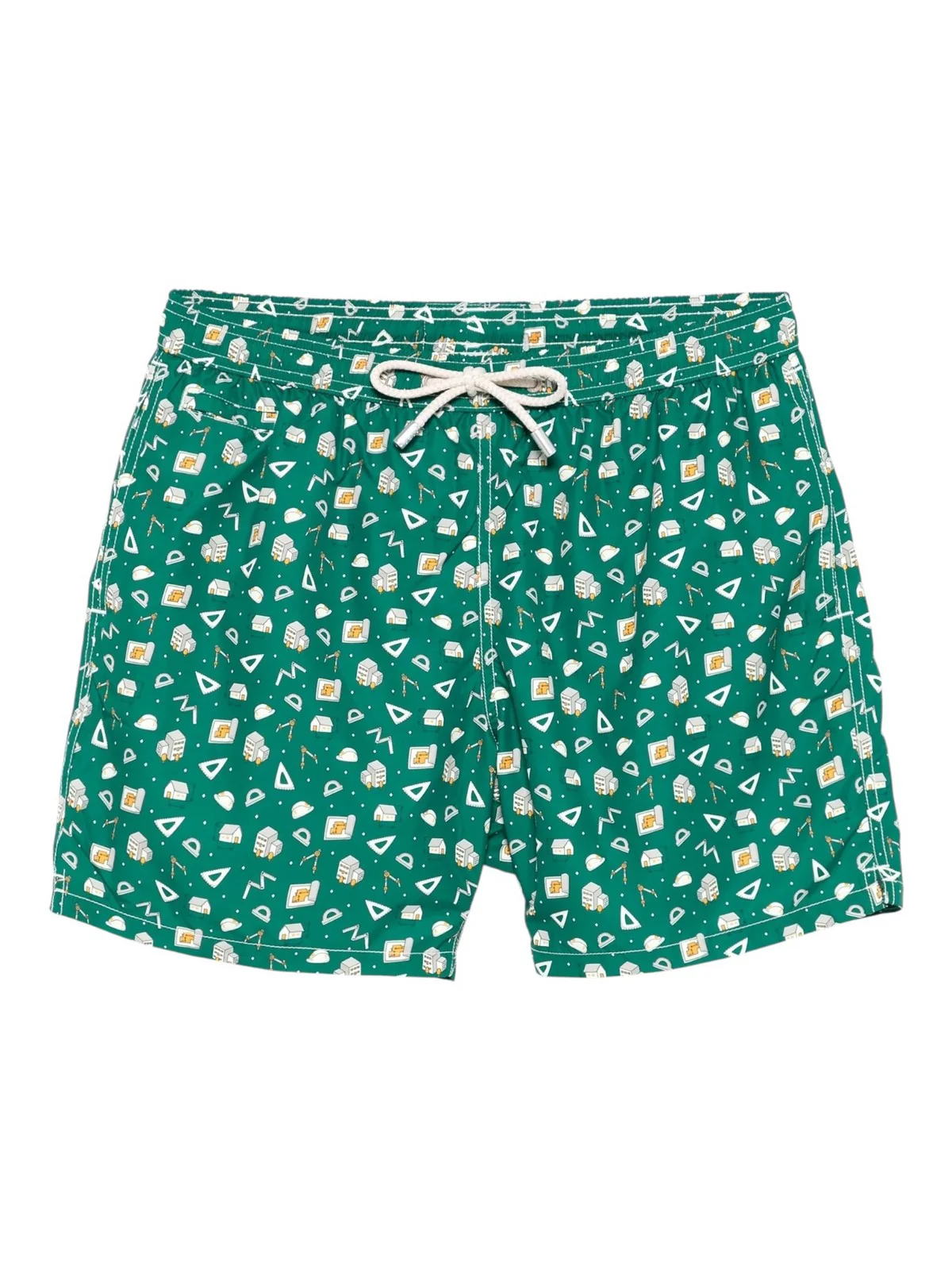 MC2 SAINT BARTH Costume da bagno Uomo LIGHTING MICRO FANTASY 05518H Verde