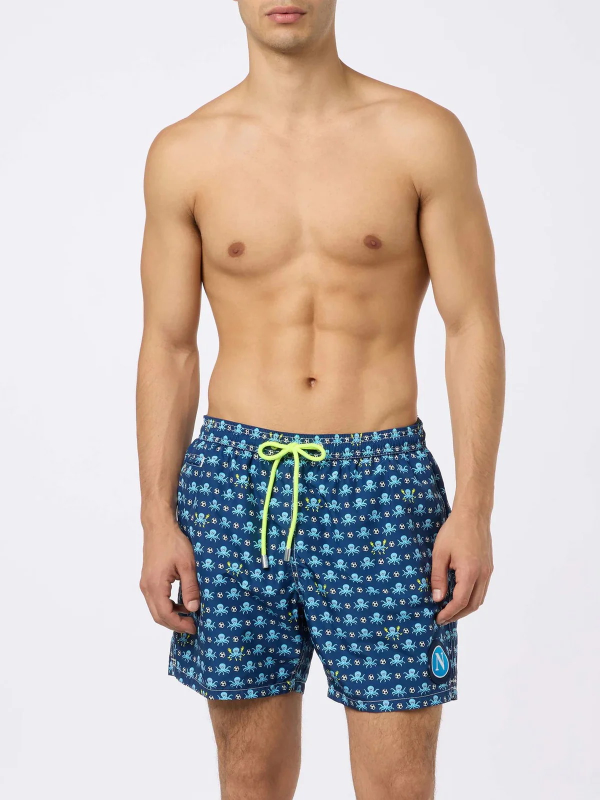 MC2 SAINT BARTH Costume da bagno Uomo  LIGHTING MICRO FANTASY 05554H Blu - Image 2