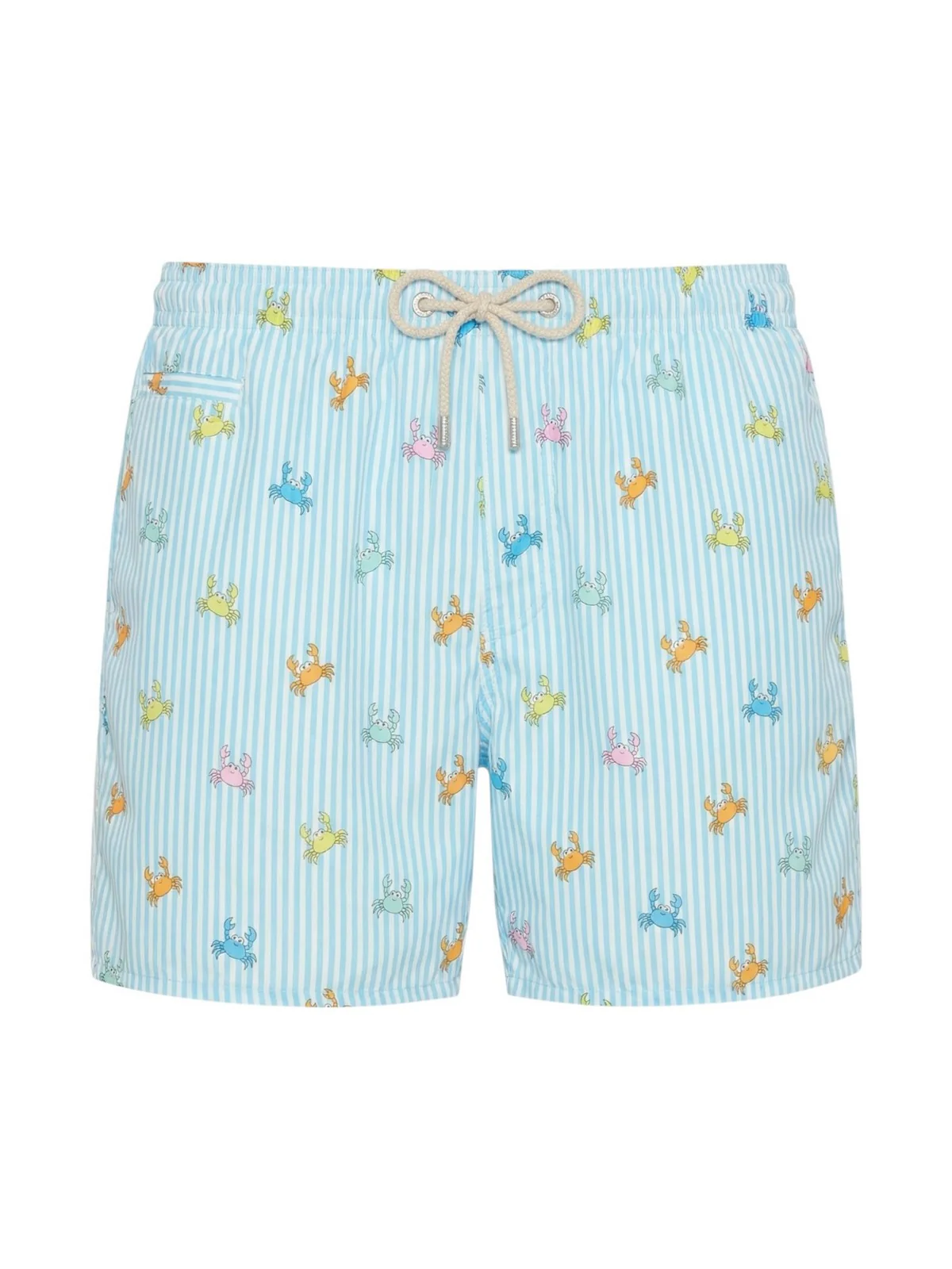 MC2 SAINT BARTH Costume da bagno Uomo LIGHTING MICRO STRETCH 01081L PINCHY MULTI STRIPES 30