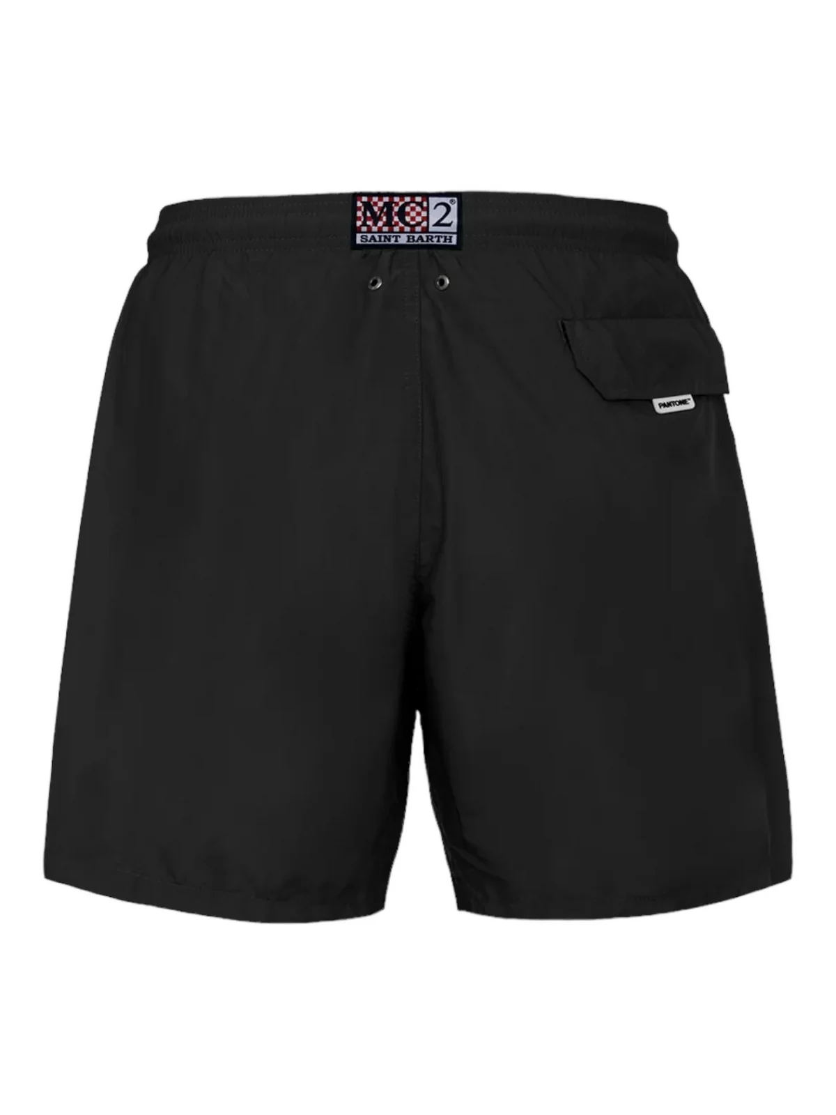 MC2 SAINT BARTH Costume da bagno Uomo  LIGHTING PANTONE 00816F Nero - Image 2
