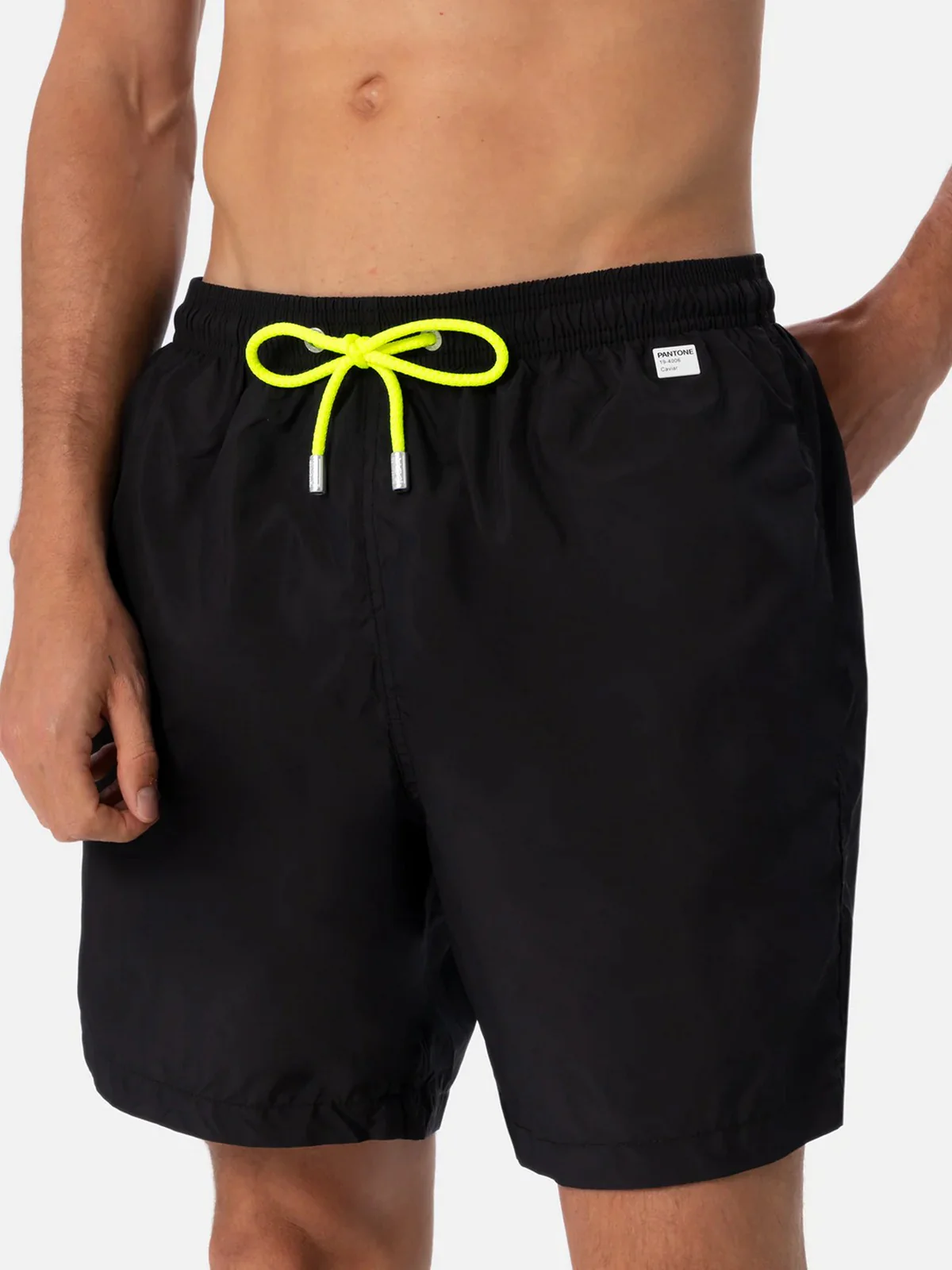 MC2 SAINT BARTH Costume da bagno Uomo  LIGHTING PANTONE 01609H 00 BLACK PNT - Image 2