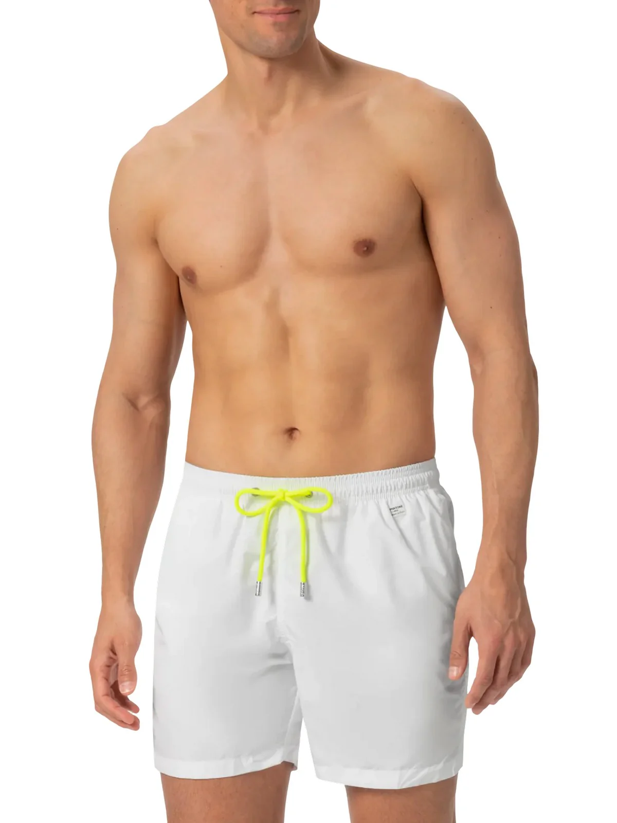 MC2 SAINT BARTH Costume da bagno Uomo  LIGHTING PANTONE 01610H 01 WHITE PNT - Image 2