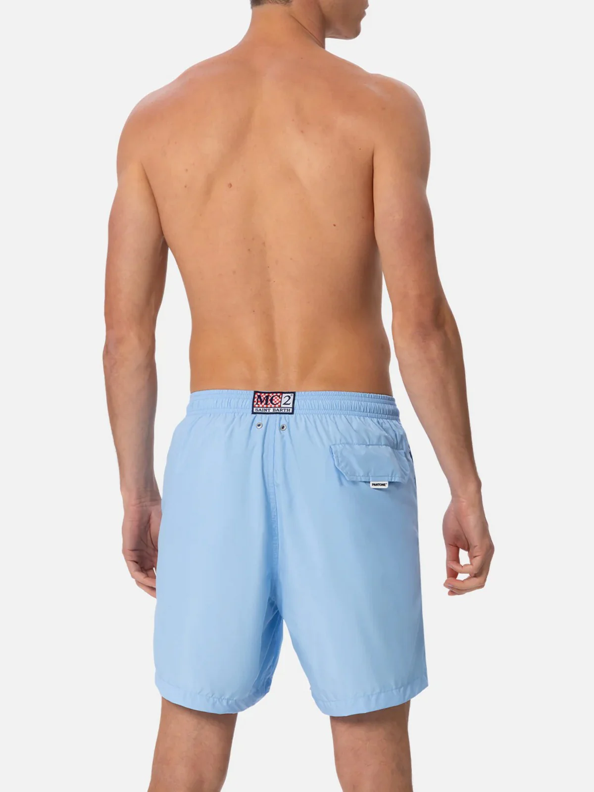 MC2 SAINT BARTH Costume da bagno Uomo  LIGHTING PANTONE 01618H 30 SKY PNT - Image 3