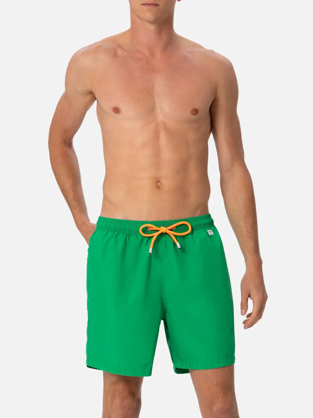 MC2 SAINT BARTH Costume da bagno Uomo  LIGHTING PANTONE 01627H 57 GREEN PNT - Image 2
