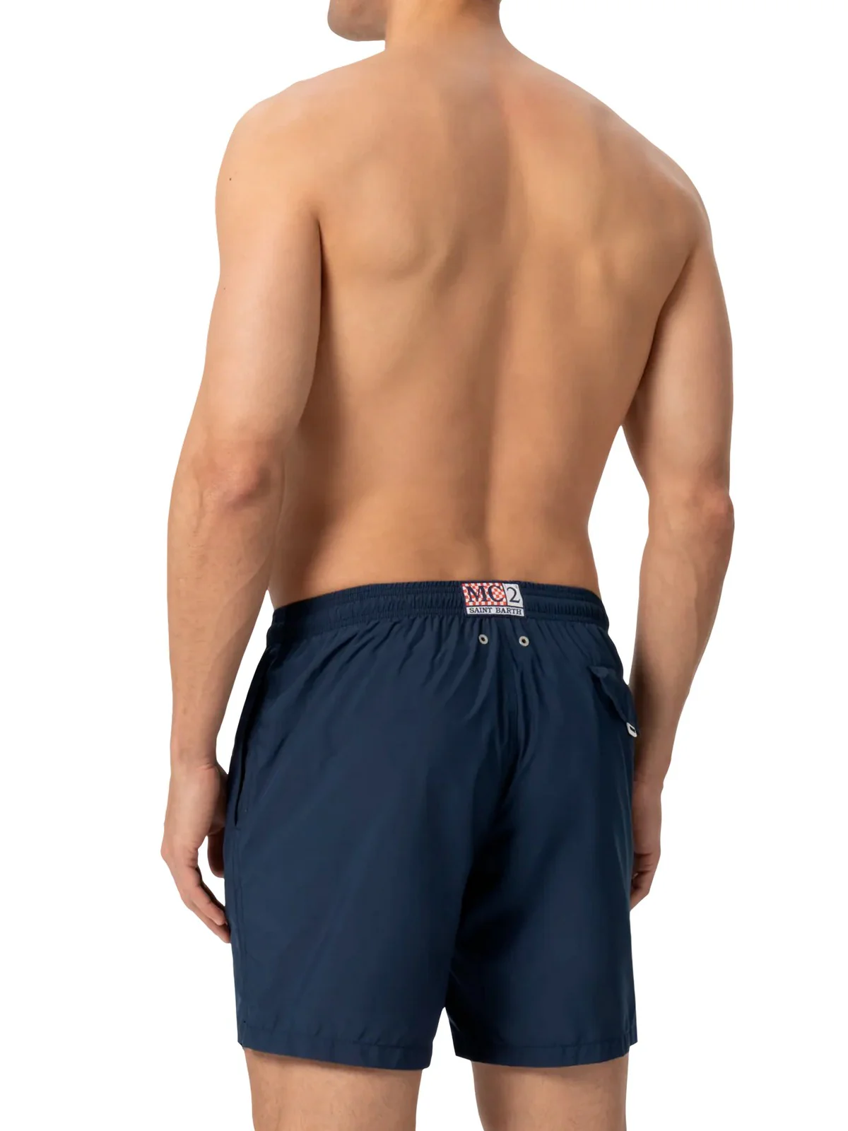 MC2 SAINT BARTH Costume da bagno Uomo LIGHTING PANTONE 01634H 61 BLUE NAVY PNT - Image 3