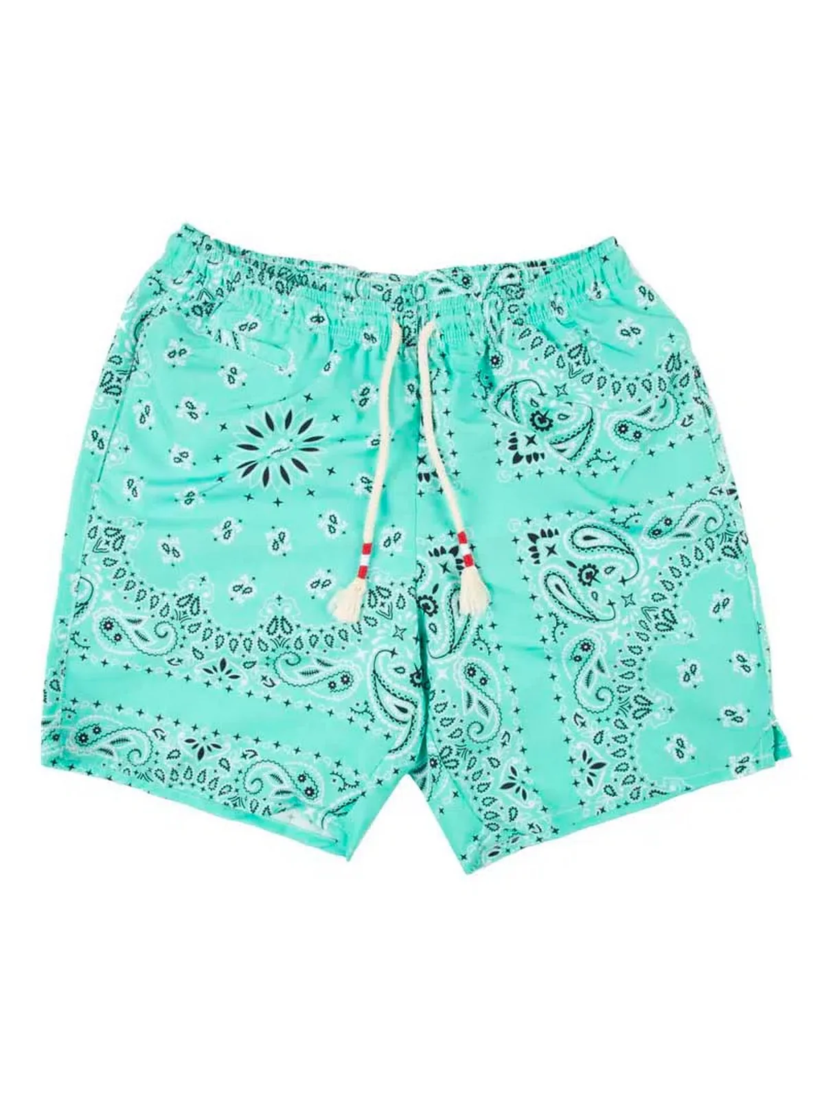MC2 SAINT BARTH Costume da bagno Uomo Pantaloncino CAPRESE 00371D Verde - Image 2