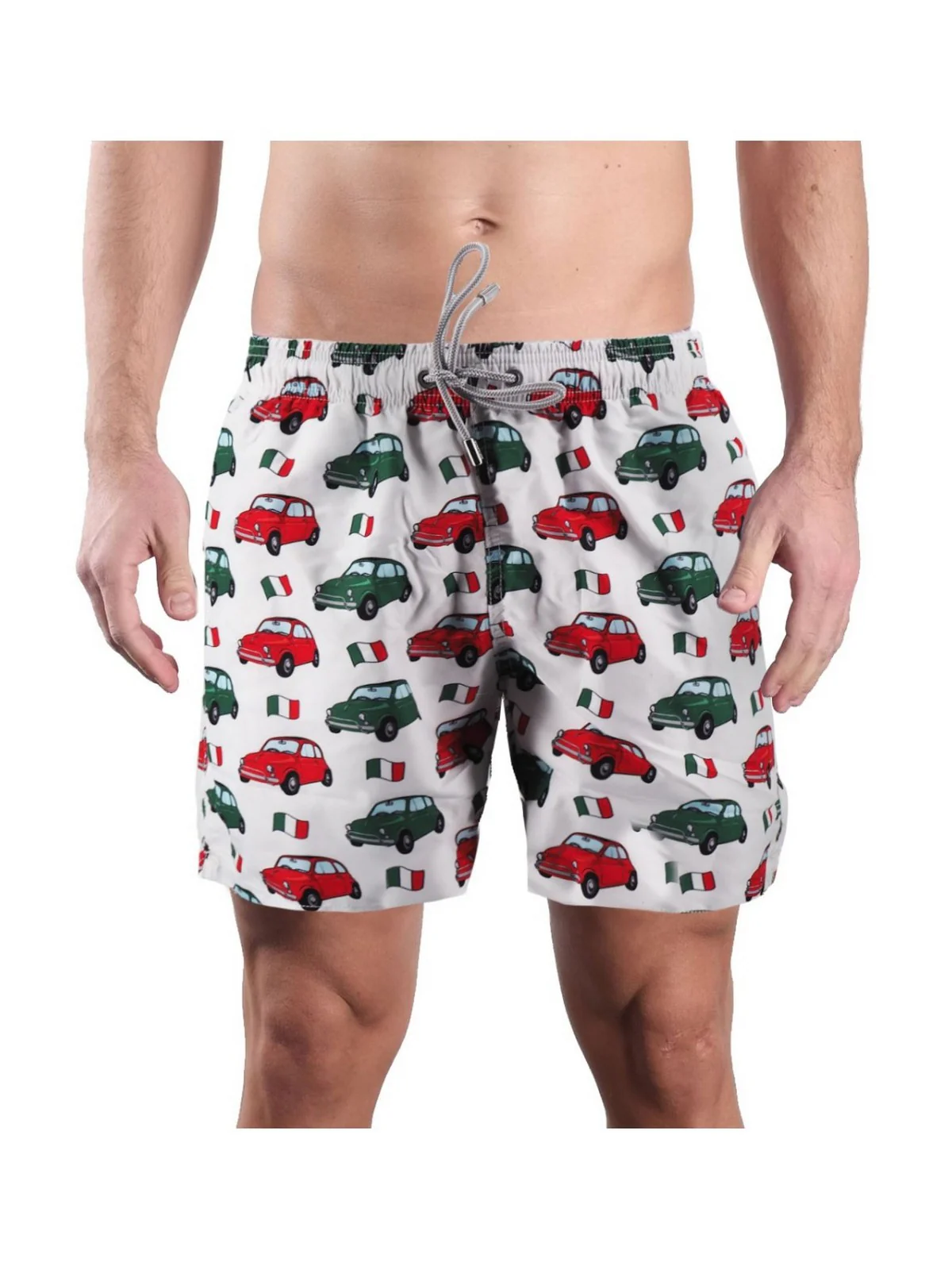 MC2 SAINT BARTH Costume da bagno Uomo Pantaloncino GUSTAVIA ITSY01 ITALIAN STYLE 01 - Image 2