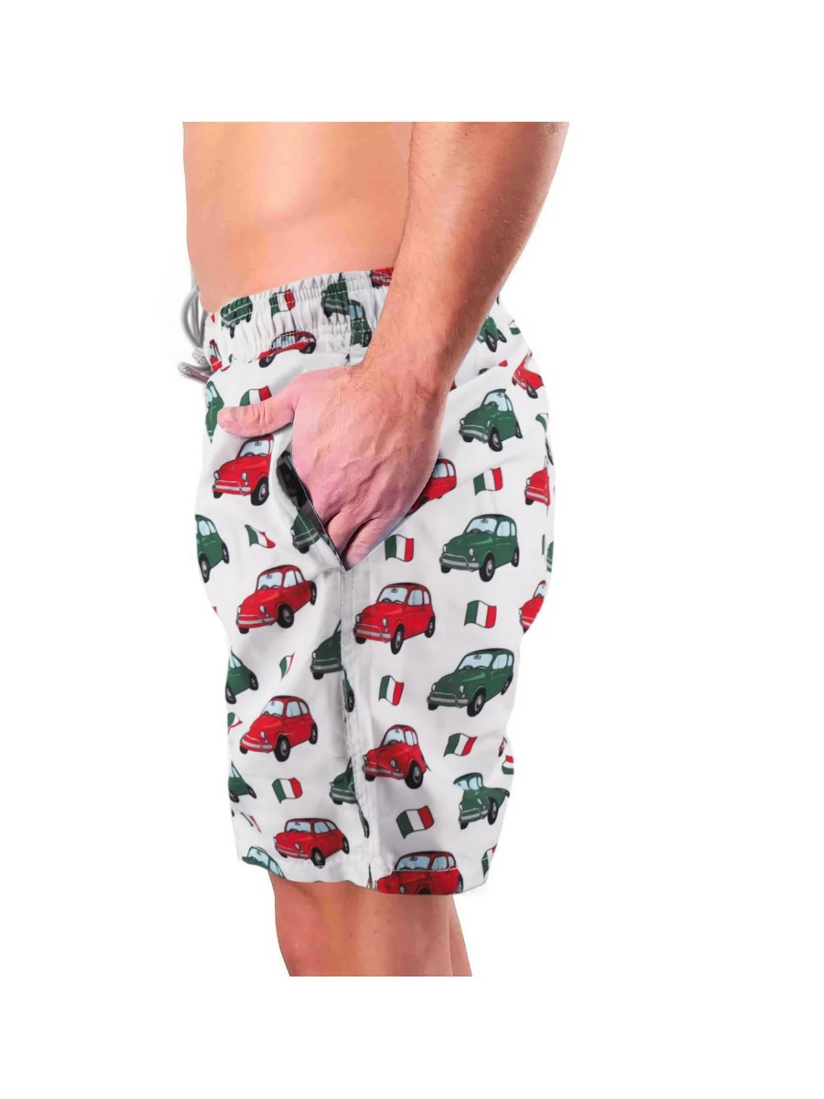 MC2 SAINT BARTH Costume da bagno Uomo Pantaloncino GUSTAVIA ITSY01 ITALIAN STYLE 01 - Image 3