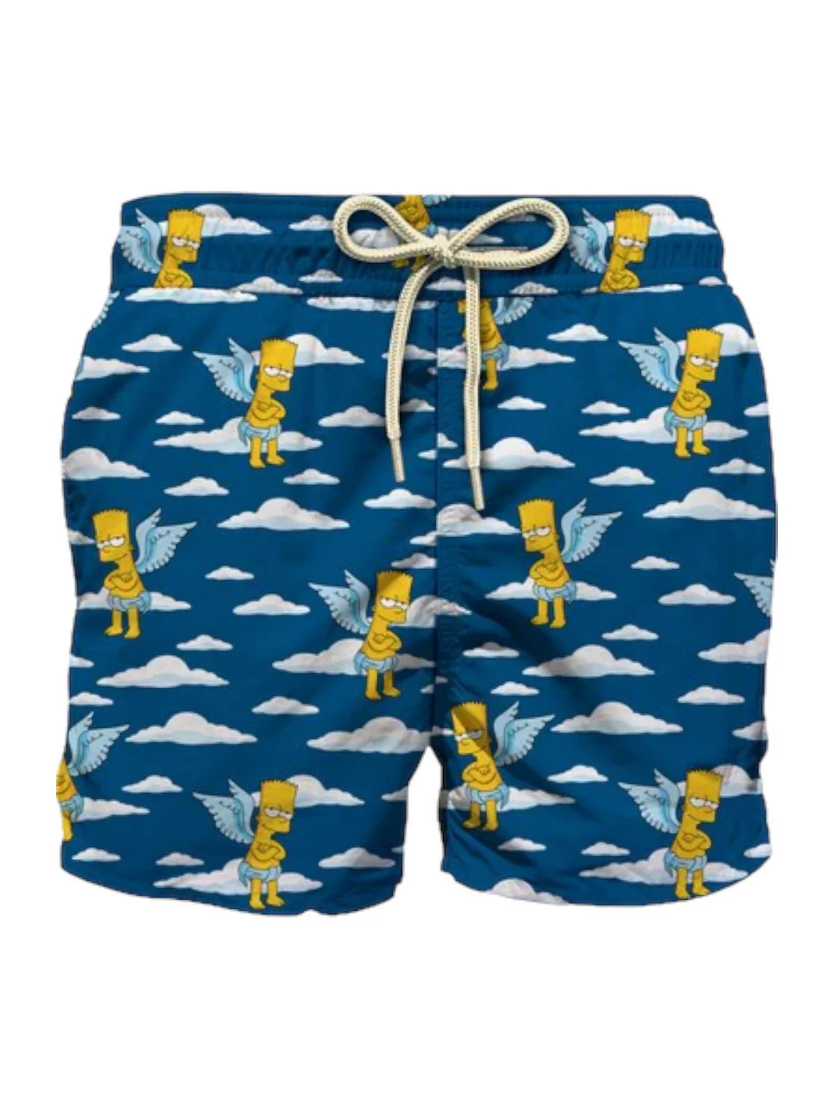 MC2 SAINT BARTH Costume da bagno Uomo Pantaloncino LIGHTING 05979D Blu