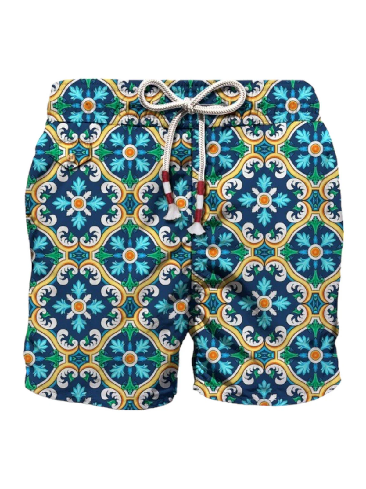 MC2 SAINT BARTH Costume da bagno Uomo Pantaloncino LIGHTING 70 06743D Blu