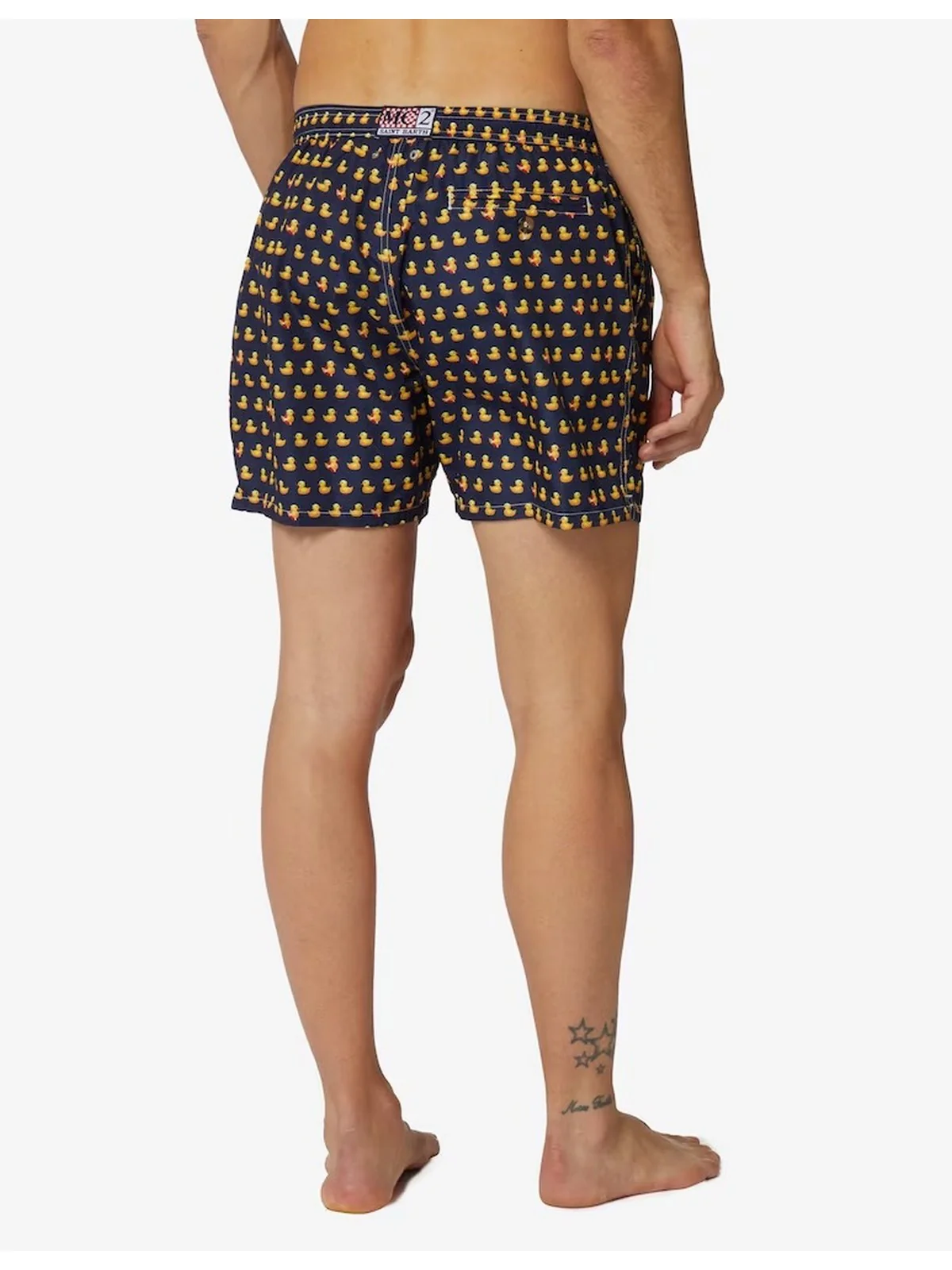 MC2 SAINT BARTH Costume da bagno Uomo Pantaloncino LIGHTING MICRO 00884D Blu - Image 4