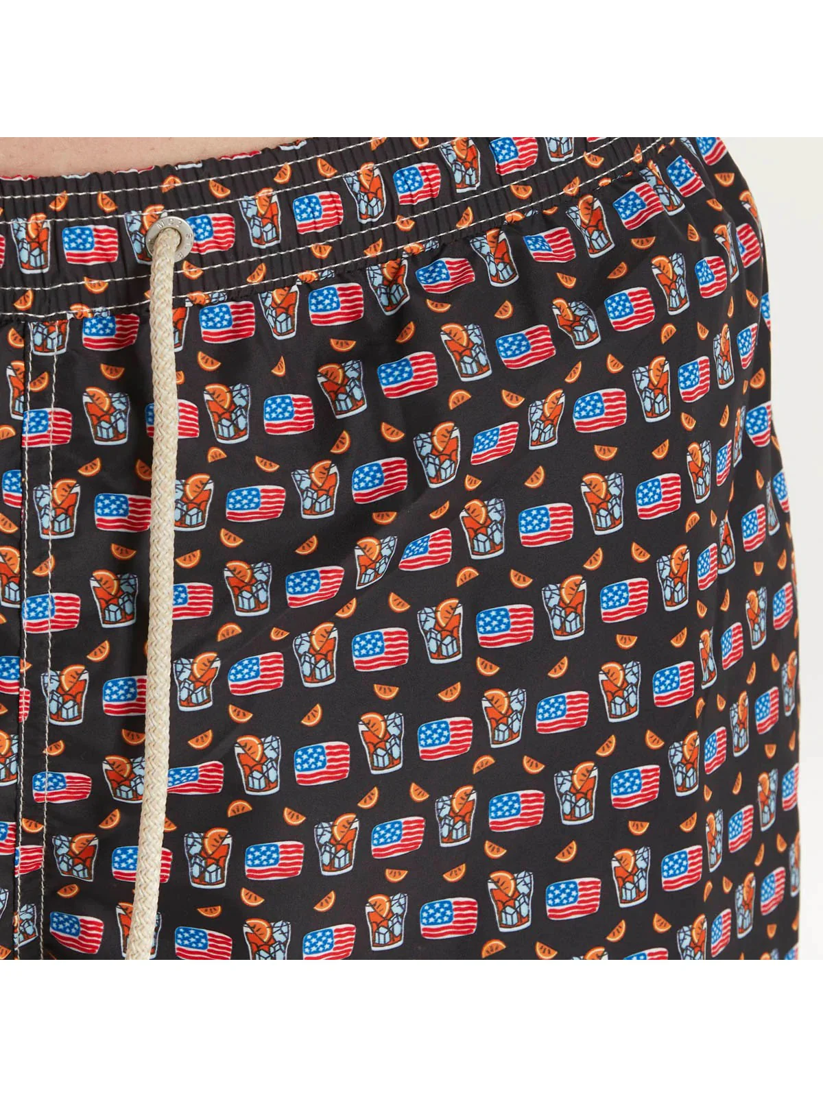 MC2 SAINT BARTH Costume da bagno Uomo Pantaloncino LIGHTING MICRO 06235D Nero - Image 2