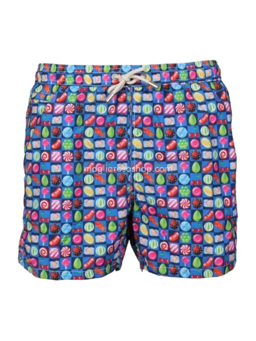 MC2 SAINT BARTH Costume da bagno Uomo Pantaloncino LIGHTING MICRO CAND61 Blu