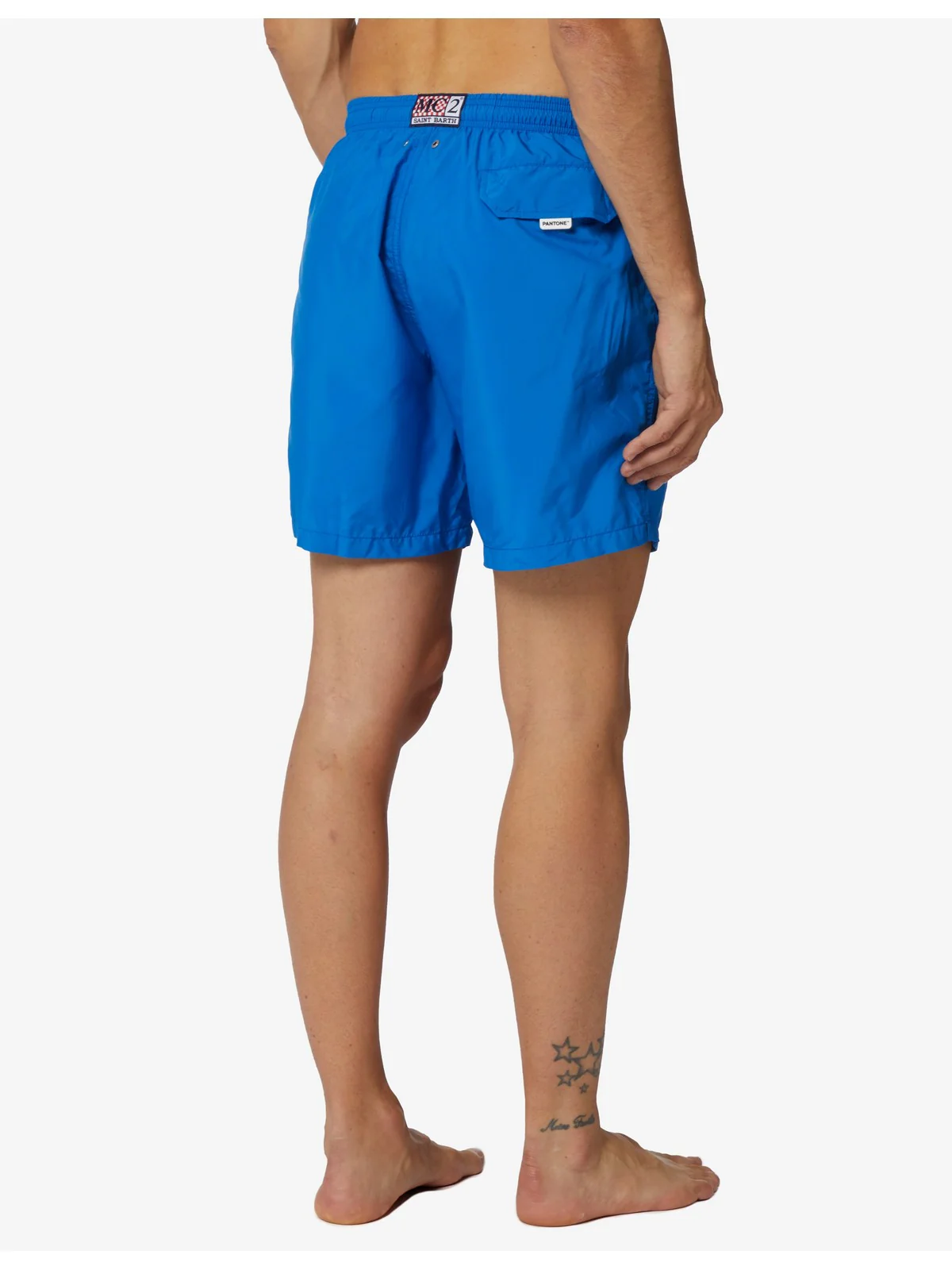 MC2 SAINT BARTH Costume da bagno Uomo Pantaloncino LIGHTING PANTONE 00369D Blu - Image 3