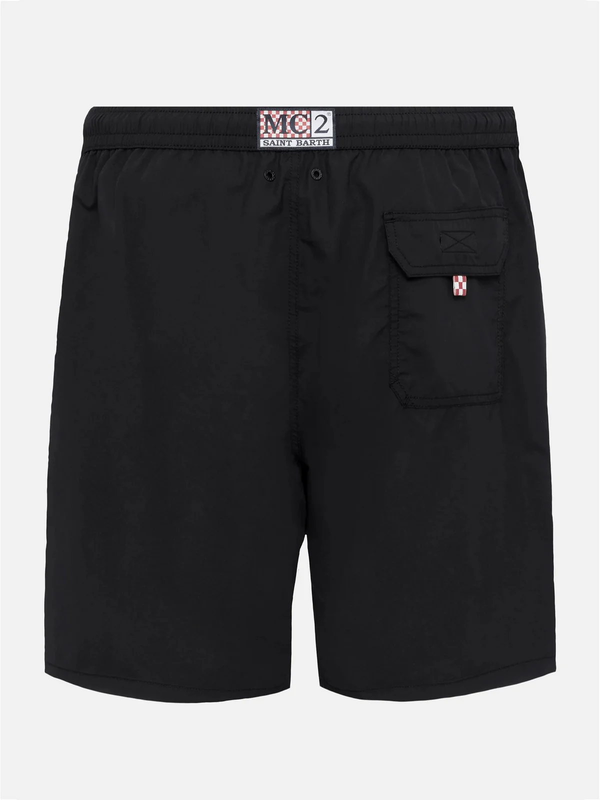 MC2 SAINT BARTH Costume da bagno Uomo PATMOS LONG 00107H Nero - Image 2