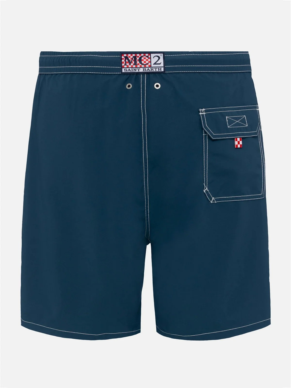 MC2 SAINT BARTH Costume da bagno Uomo  PATMOS LONG 00203H Blu - Image 2