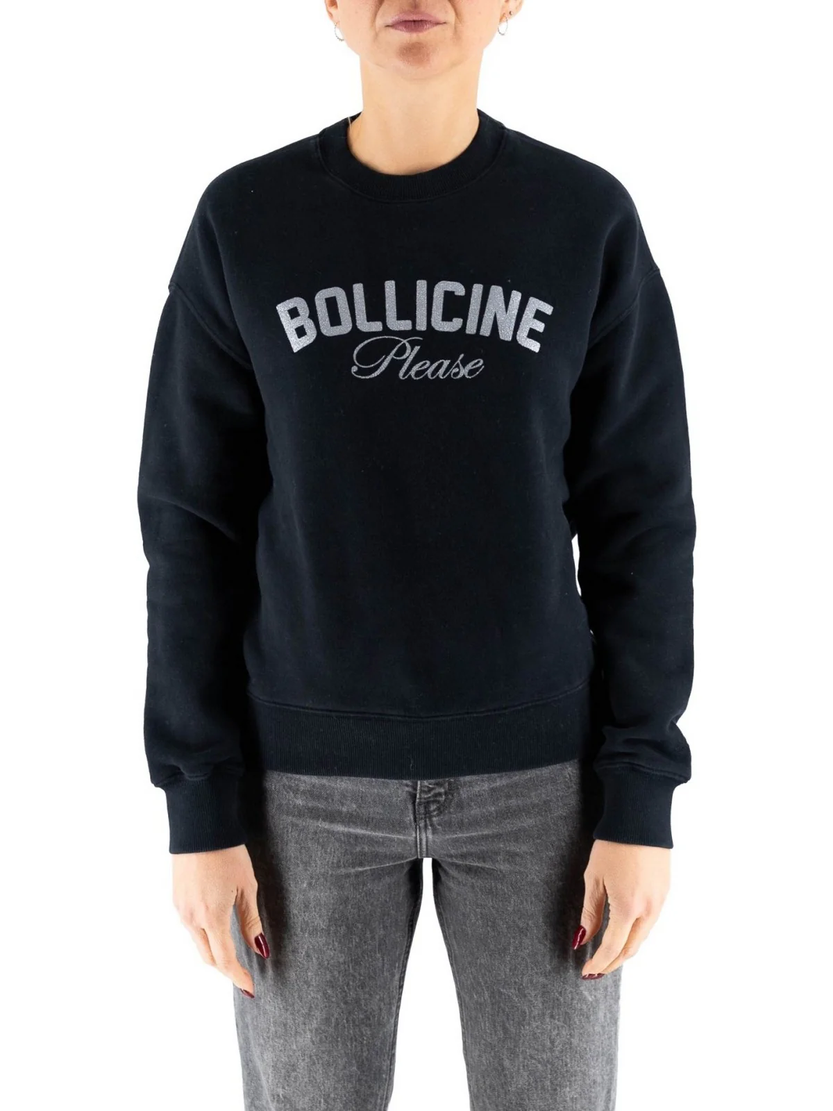 MC2 SAINT BARTH Felpa Donna  STARDUST W 03608I BOLLICINE PLEASE 00 GLITTER - Image 2