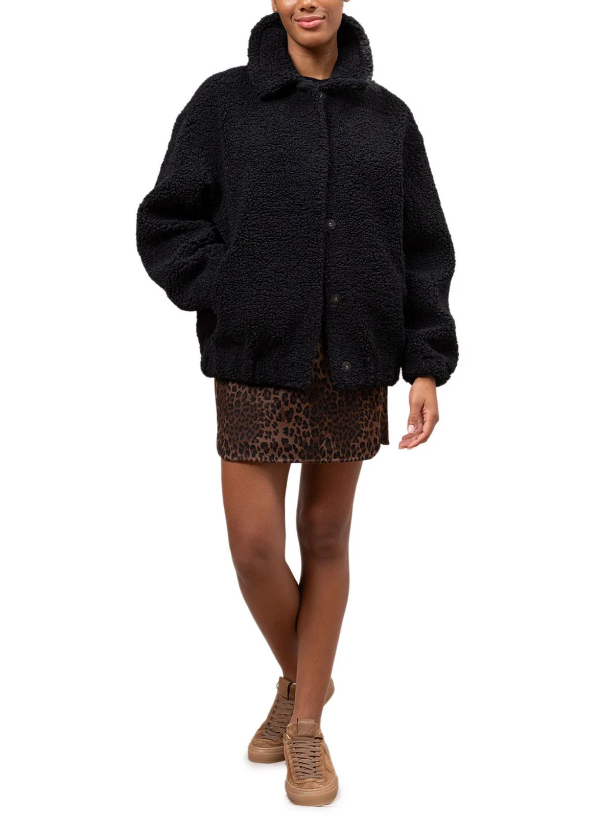 MC2 SAINT BARTH Giubbino Donna JEANNE TEDDY 01233I SB CLASSIC LEO 00 PATCH - Image 2
