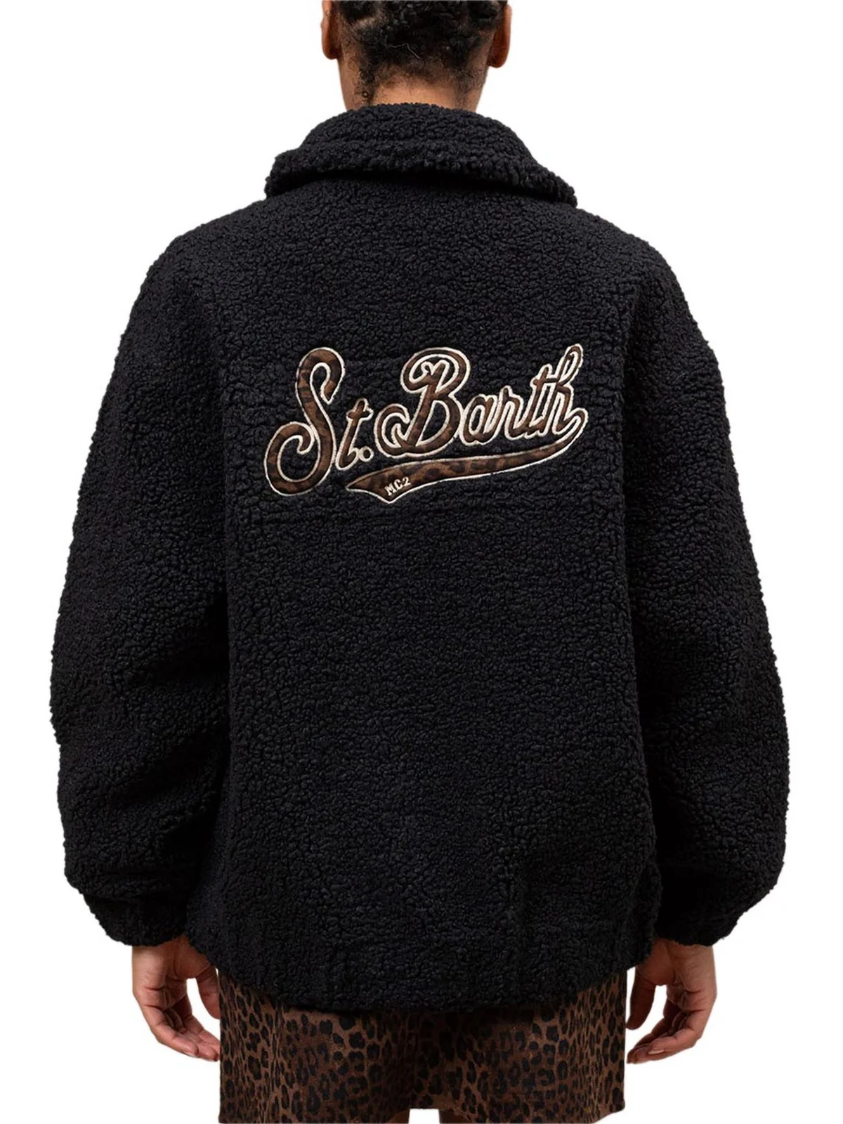 MC2 SAINT BARTH Giubbino Donna JEANNE TEDDY 01233I SB CLASSIC LEO 00 PATCH - Image 5