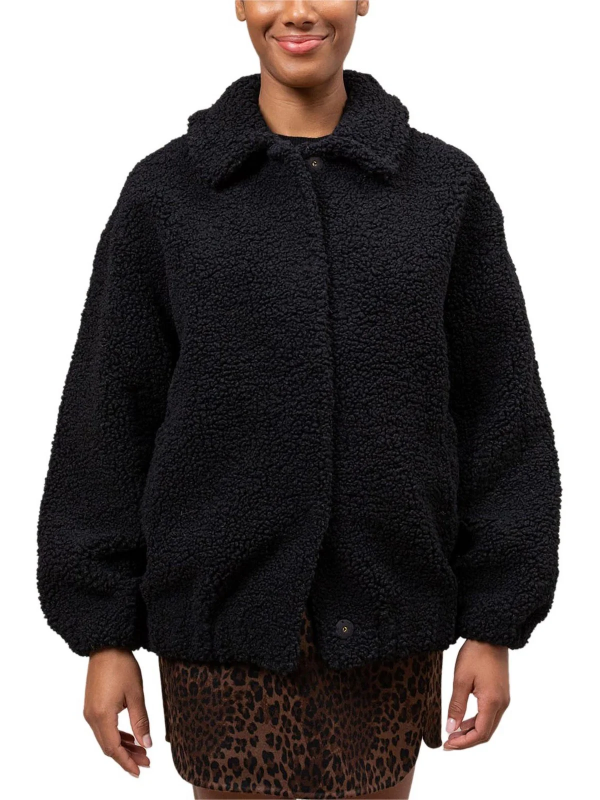 MC2 SAINT BARTH Giubbino Donna JEANNE TEDDY 01233I SB CLASSIC LEO 00 PATCH - Image 6