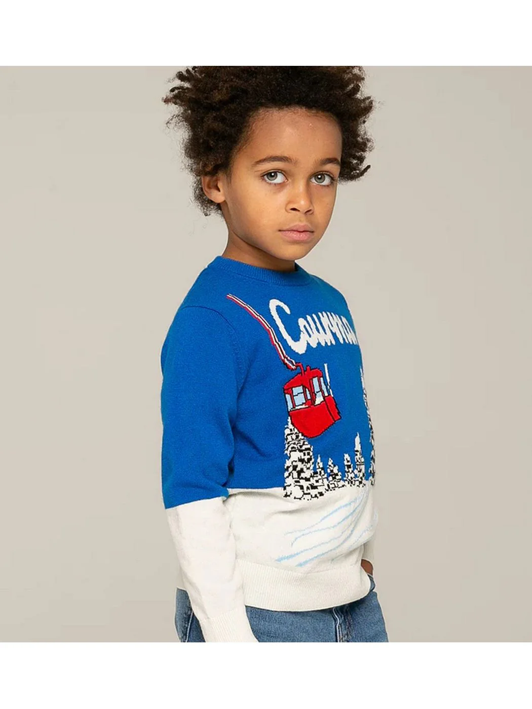 MC2 SAINT BARTH Maglione Bambini e ragazzi  DOUGLAS C CUSN17 Bianco - Image 4